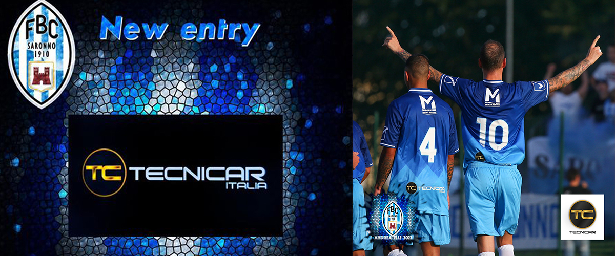 TECNICAR SPONSOR UFFICIALE di FBC saronno 1910 stagione calcistica 22/23