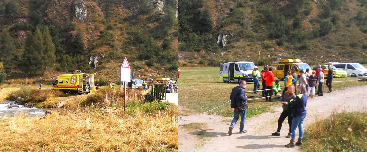 Soccorso Alpino e speleologico piemontese, esercitazione a porte aperte e intitolazione della nuova base logistica a Giovanni Della Ferrera, realizzata da TECNICAR.a