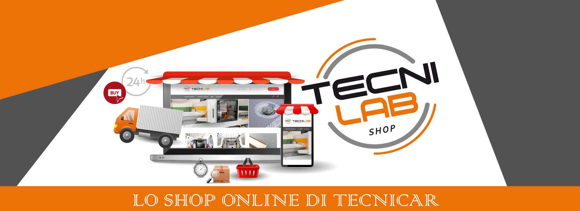 TecniLab, lo shop online di tecnicar
